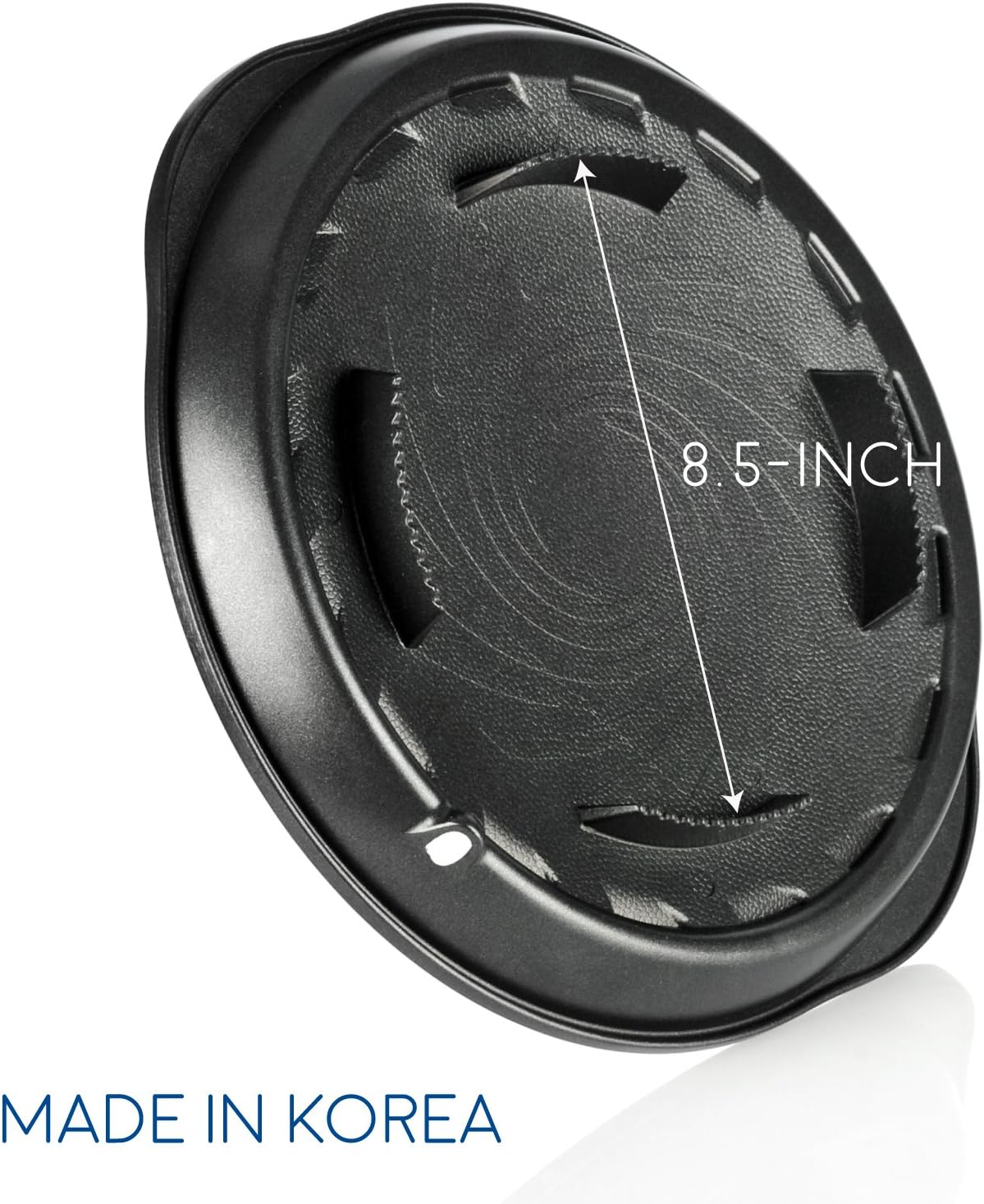 TECHEF - Stovetop Korean BBQ Non-Stick Grill Pan with Agni Portable Gas Stove Burner, Made in Korea (Grill Pan w Stove)